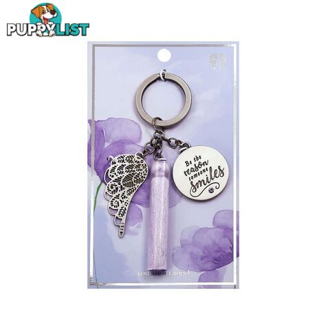 You Are An Angel Keychain Charm - Be The Reason - The Aird Group - 9316188087636