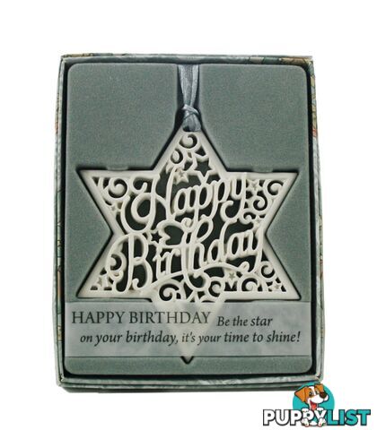 Delicate Words â Happy Birthday Sentiment Hanger - Delicate Words - 886767052557