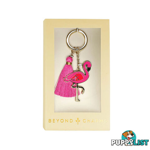 Beyond Charms Keychain - Flamingo - Beyond Charms - 9316188065580