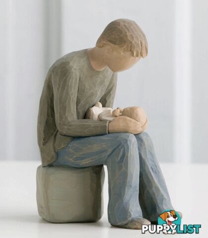 Willow Tree - New Dad Figurine - In awe and wonder of what's to come - Willow Tree - 638713261298