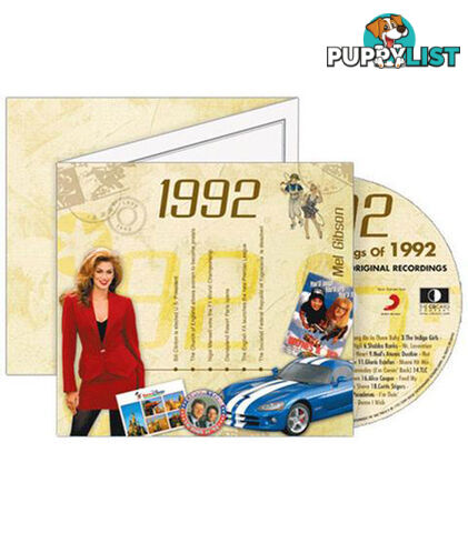 1992 Classic Years CD Card