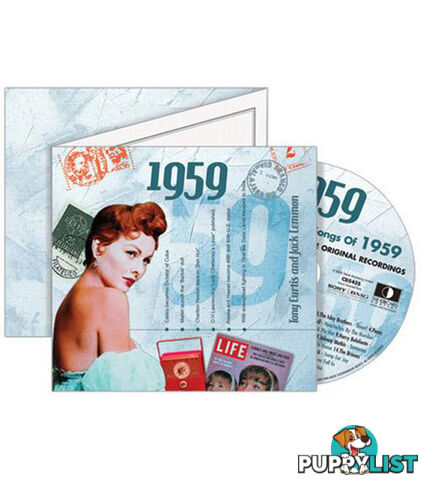 1959 Classic Years CD Card