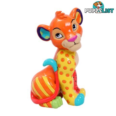 Disney by Britto - Mini Figurine Simba Sitting - Britto - 028399219636