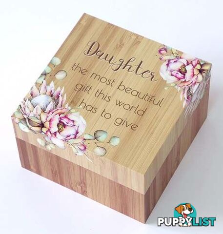 Bunch Of Joy Trinket Box 12cm Daughter