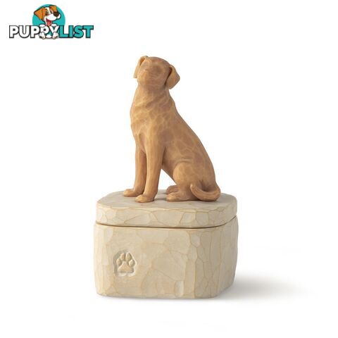 Willow Tree - Love My Dog (Golden) Keepsake Box - Willow Tree - 0638713655592