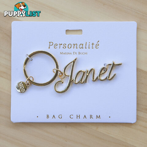 Bag Charm Keyring - Janet - Marina De Buchi - 664540470770