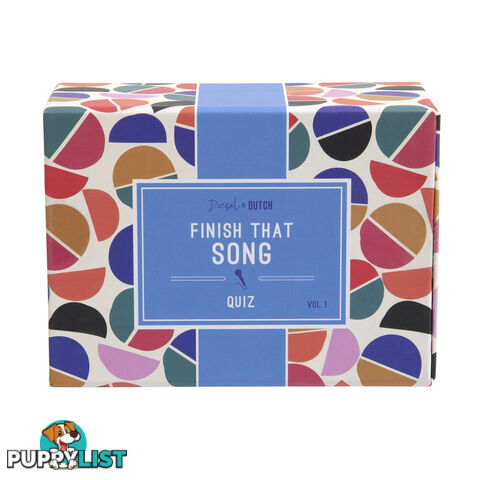 Finish That Song Trivia Box - Diesel & Dutch - 754523099026