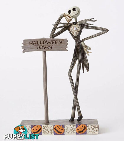 Jim Shore Disney Traditions - Jack Skellington - Welcome to Halloween Town - Disney Traditions - 0045544848985