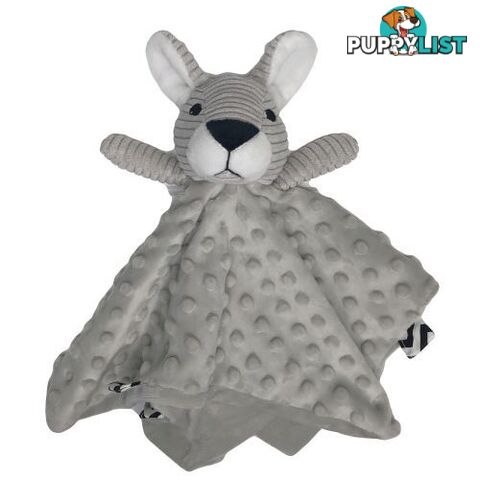 ES Kids - Kangaroo Comforter - Grey - 30cm - Es Kids - 9347538007790