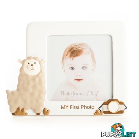 Baby Alpaca First Photo Frame 4X4