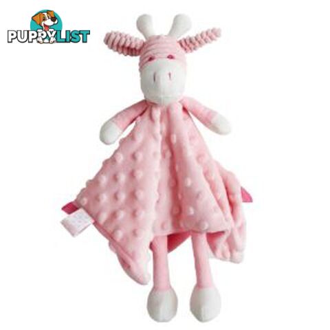 ES Kids - Pink Giraffe Comforter Blankie