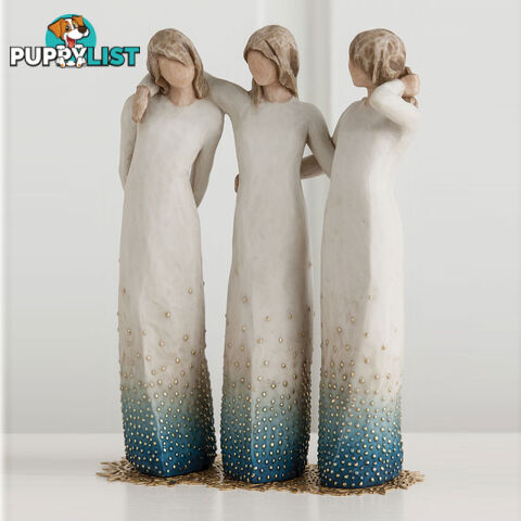 Willow Tree - By my side Figurine- From each other, over the years, we gather strength, through laughter and tears. - Willow Tree - 638713332196