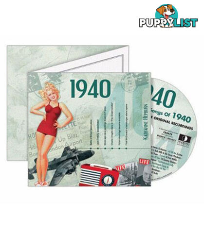 1940 Classic Years CD Card