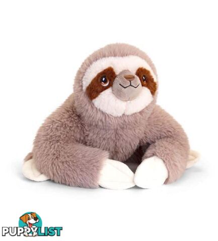 Korimco - Keeleco Grey Sloth Plush Large 25cm - Korimco - 5027148061415