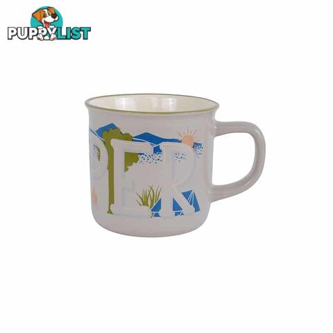 Artique â Happy Camper - Retro Mug - Artique - 9316511330033