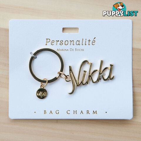 Bag Charm Keyring - Nikki - Marina De Buchi - 664540471340