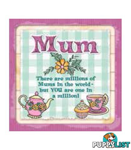 Personalised Cuppa Coasters - One in a million Mum