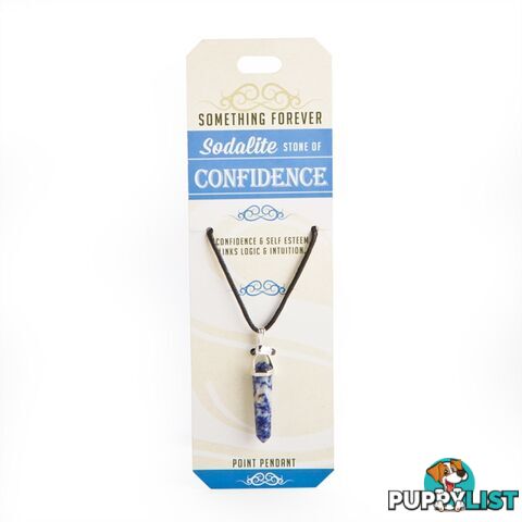 Something Forever â Sodalite Point Pendant â Stone of Confidence