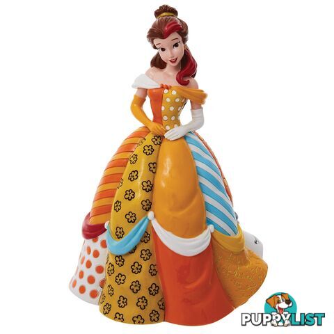 Disney by Britto Belle Large Figurine, 19cm Height - Disney by Britto - 028399318834