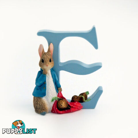 Beatrix Potter Alphabet - Letter E â Peter Rabbit with Onions - Peter Rabbit - 720322149972