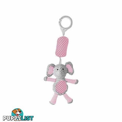 ES Kids - Elephant Chime Toy - Pink