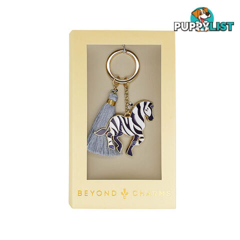 Beyond Charms Keychain - Zebra - Beyond Charms - 9316188065566