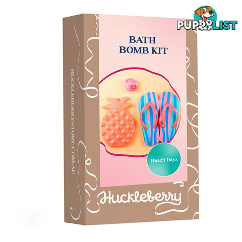 Make Your Own Bath Bombs Kit - Beach Vibes - Huckleberry - 9354901000227