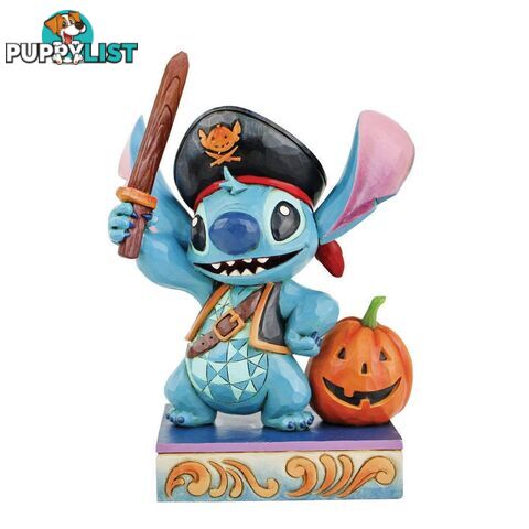 Disney Traditions - 15.6cm/6.14" - Lilo & Stitch Pirate Stitch - Lovable Buccaneer - Enesco - 0028399294886