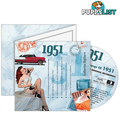 1951 Classic Years CD Card