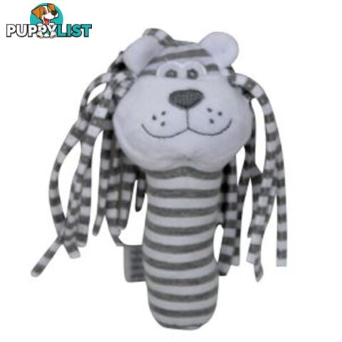 ES Kids - Grey Stripe Lion Stick Rattle