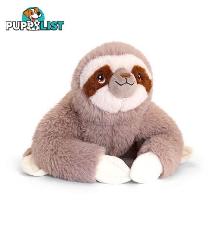 Korimco - Keeleco Grey Sloth Plush Small 18cm - Korimco - 5027148061811