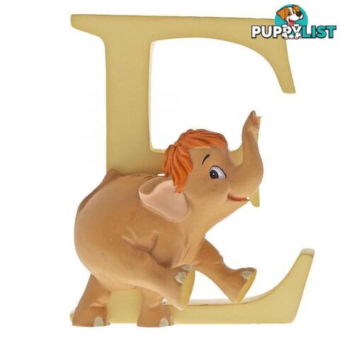 Disney Enchanting Alphabet E - Baby Elephant Figurine - Disney Enchanting - 720322295501