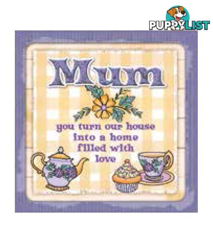 Personalised Cuppa Coasters - Mum