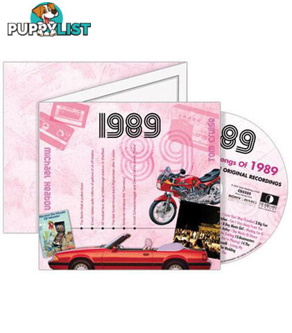 1989 Classic Years CD Card