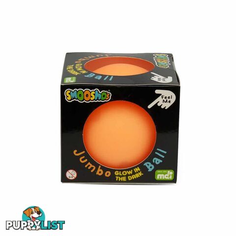 Smoosho's Jumbo Glow-in-the-Dark Ball Orange - MDI - 9318051000780