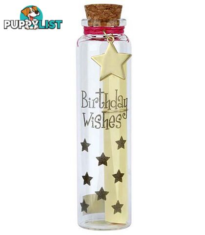 You Are An Angel  - Birthday Wishes Wish Bottle - Message in a Bottle