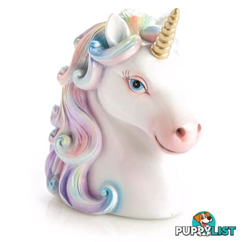 Unicorn Collection - Pretty Unicorn Head Money Bank