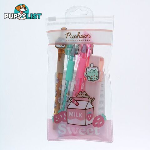 Pusheen Sips: Pen & Highlighter Set - Pusheen - 5055918656554