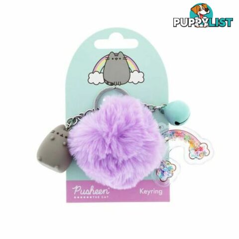 Pusheen Tie Dye Keyring 3D Charms - Pusheen - 5055918654489