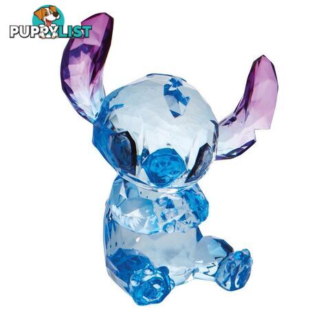 Disney Showcase Facets Stitch Figurine, 9cm Height - Disney Showcase - 0028399296101