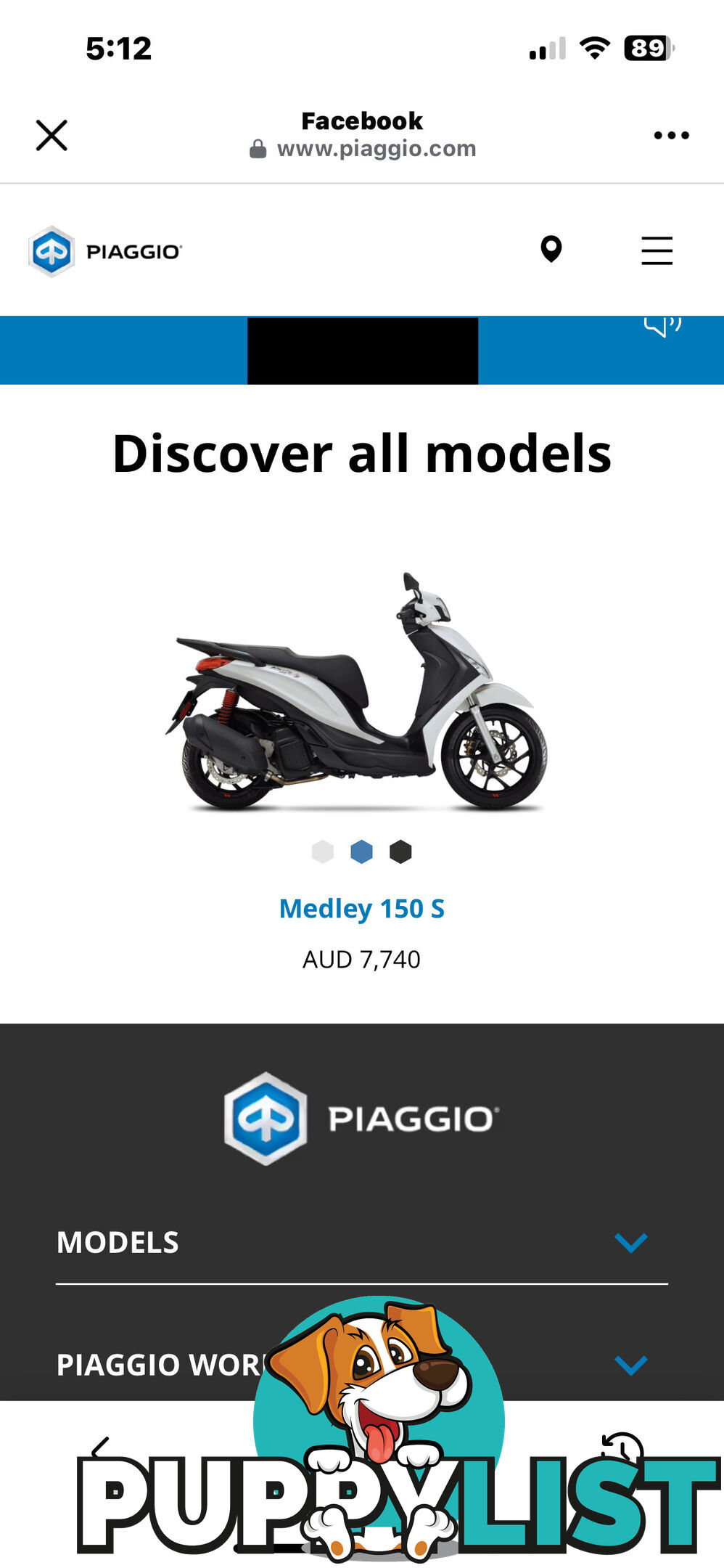2021 Piaggio Medley 150
