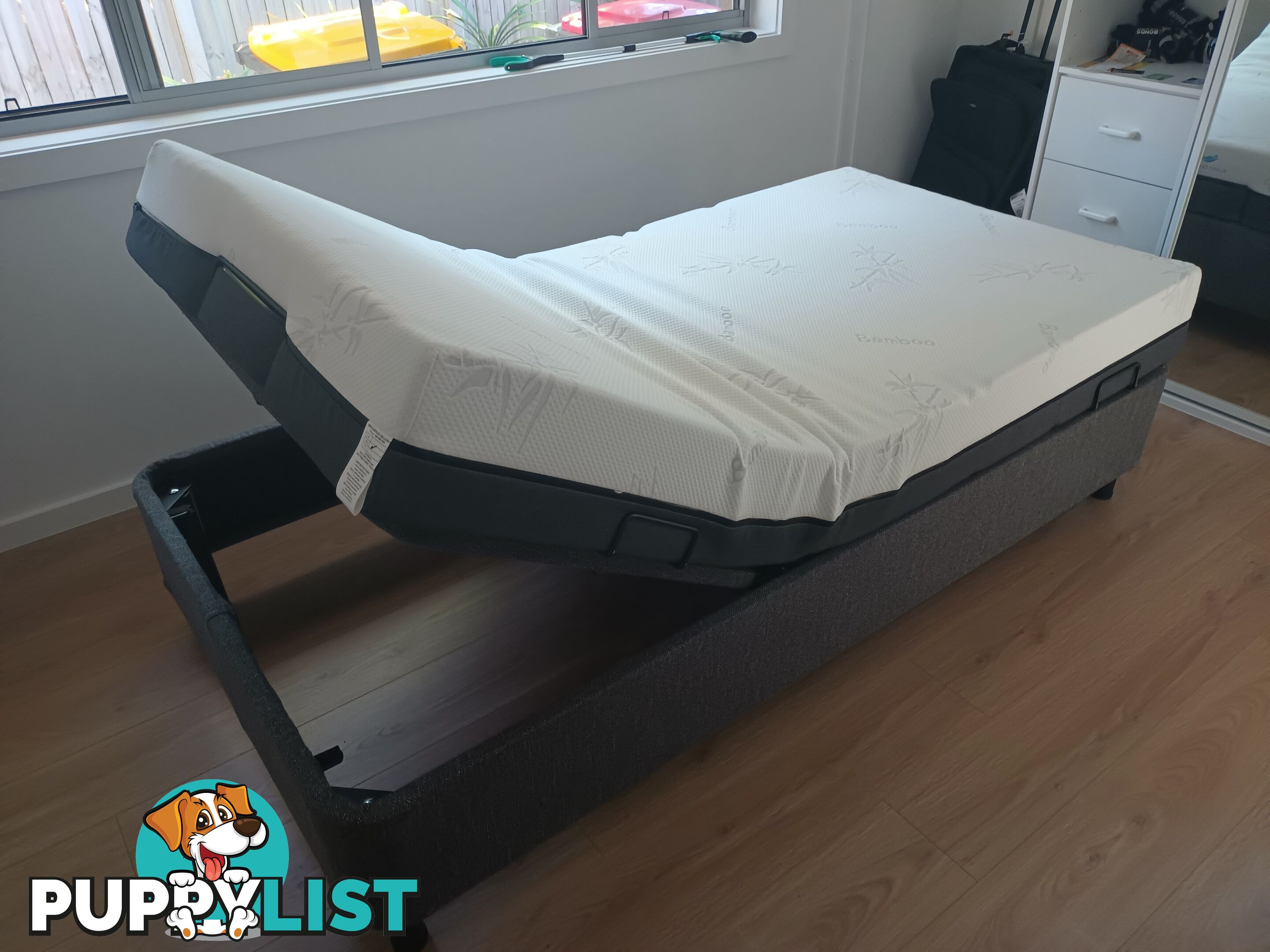 new adjustable bed long single