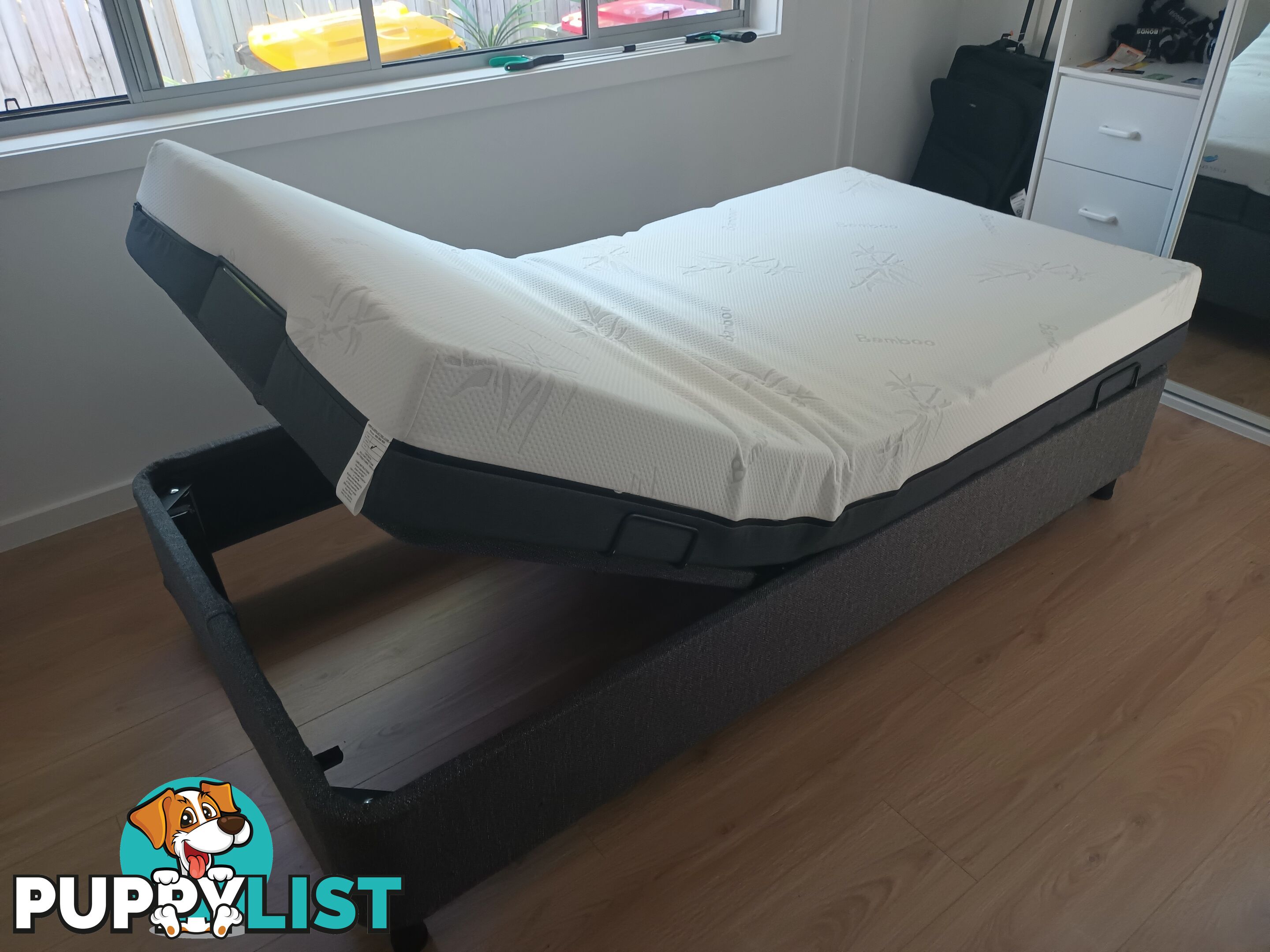 new adjustable bed long single