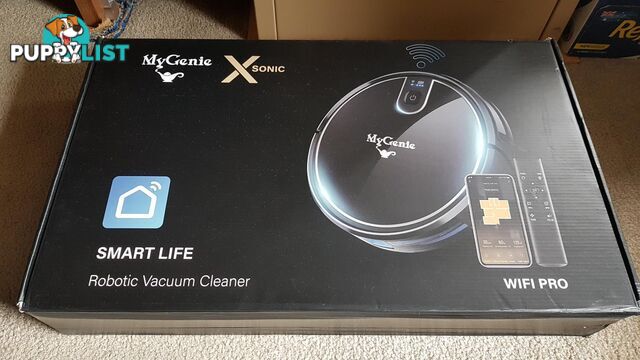 MY GENIE XSONIC WIFI PRO ROBOTIC VACUUM CLEANER