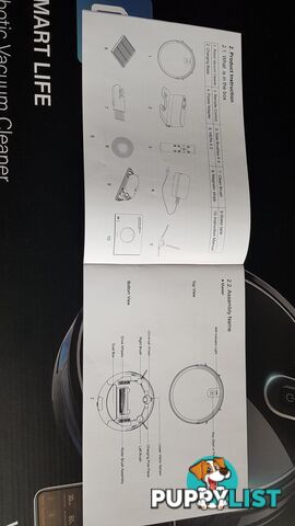 MY GENIE XSONIC WIFI PRO ROBOTIC VACUUM CLEANER