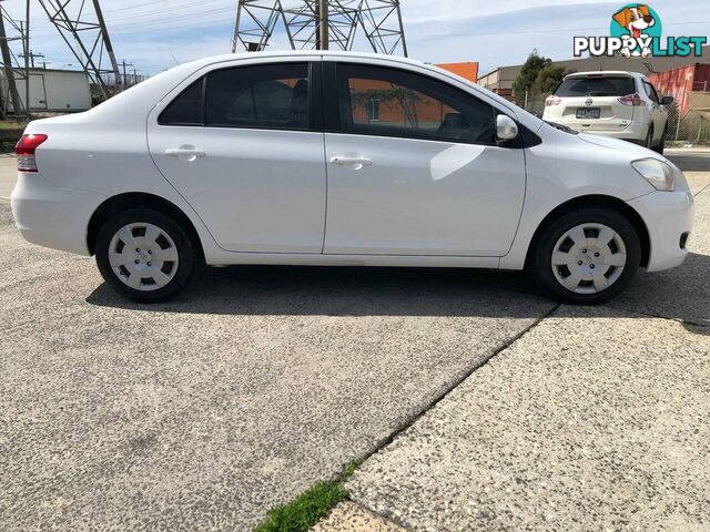 2012 TOYOTA YARIS YRS NCP93R 10 UPGRADE SEDAN, 4 DOORS, 5 SEATS