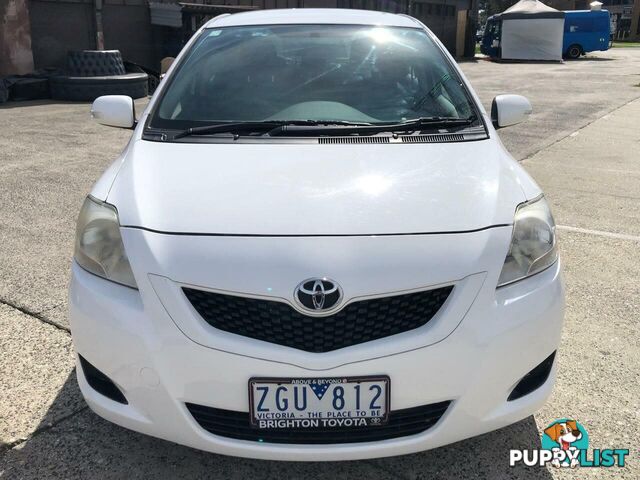 2012 TOYOTA YARIS YRS NCP93R 10 UPGRADE SEDAN, 4 DOORS, 5 SEATS