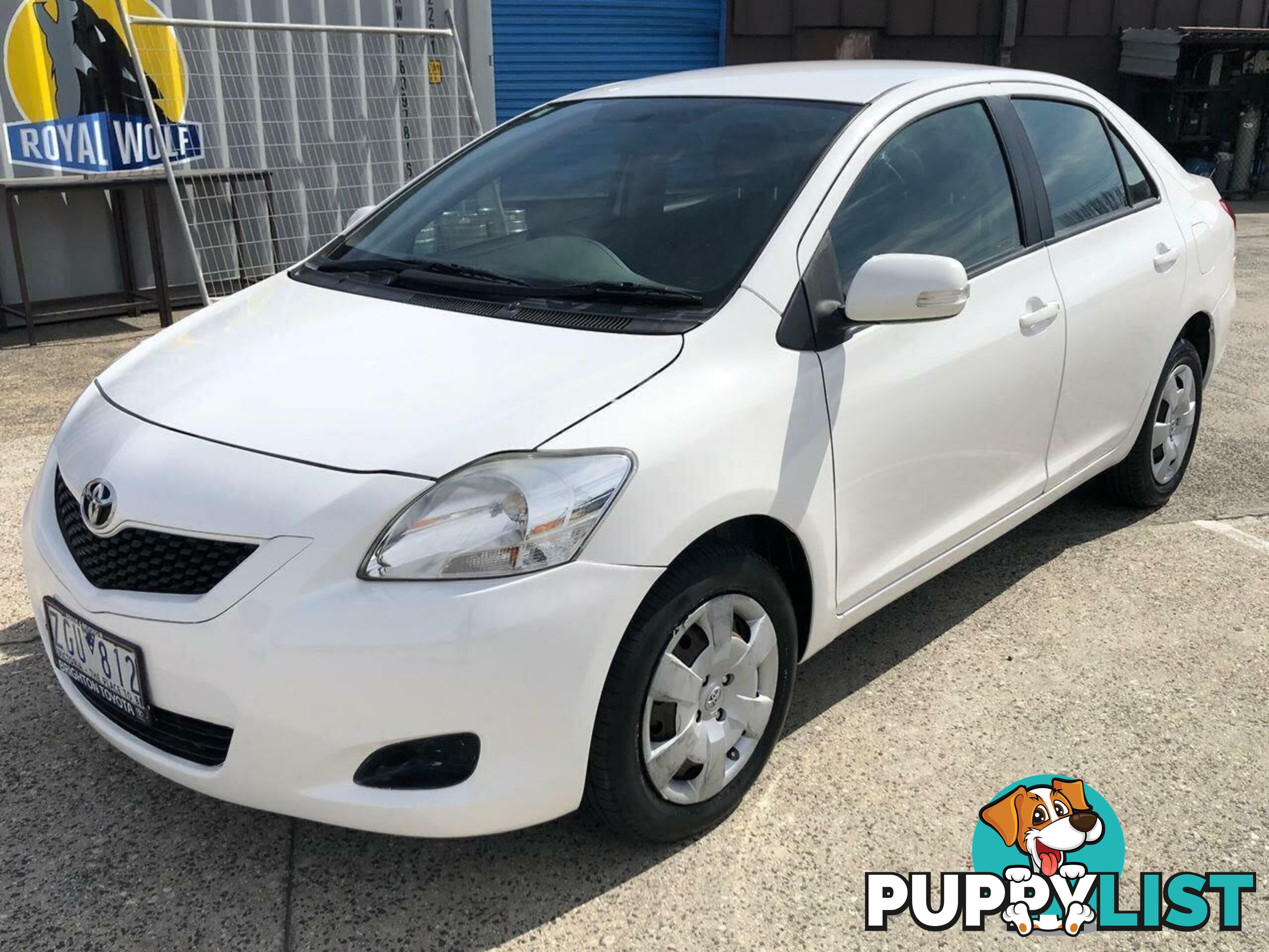 2012 TOYOTA YARIS YRS NCP93R 10 UPGRADE SEDAN, 4 DOORS, 5 SEATS