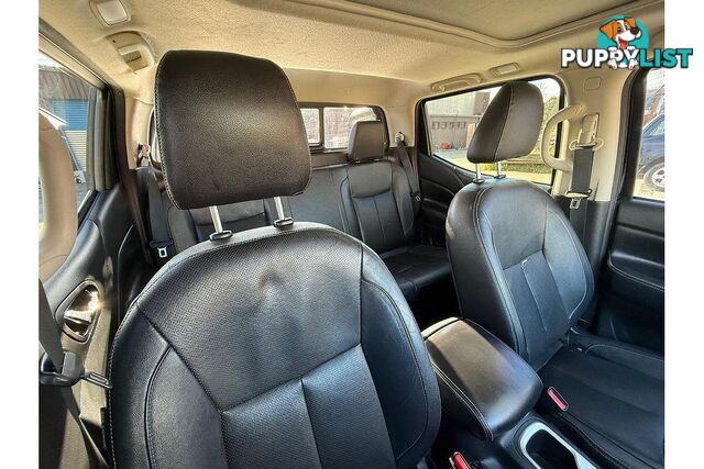 2018 NISSAN NAVARA ST-X 4X4  UTE TRAY, 4 DOORS, 5 SEATS