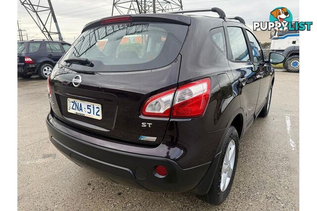 2013 NISSAN DUALIS ST F  SUV, 4 DOORS, 5 SEATS